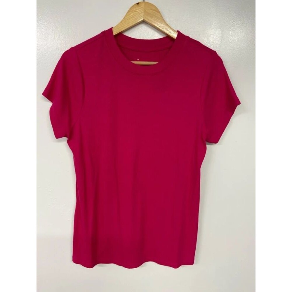A New Day Pink Ribbed Top Size XXL